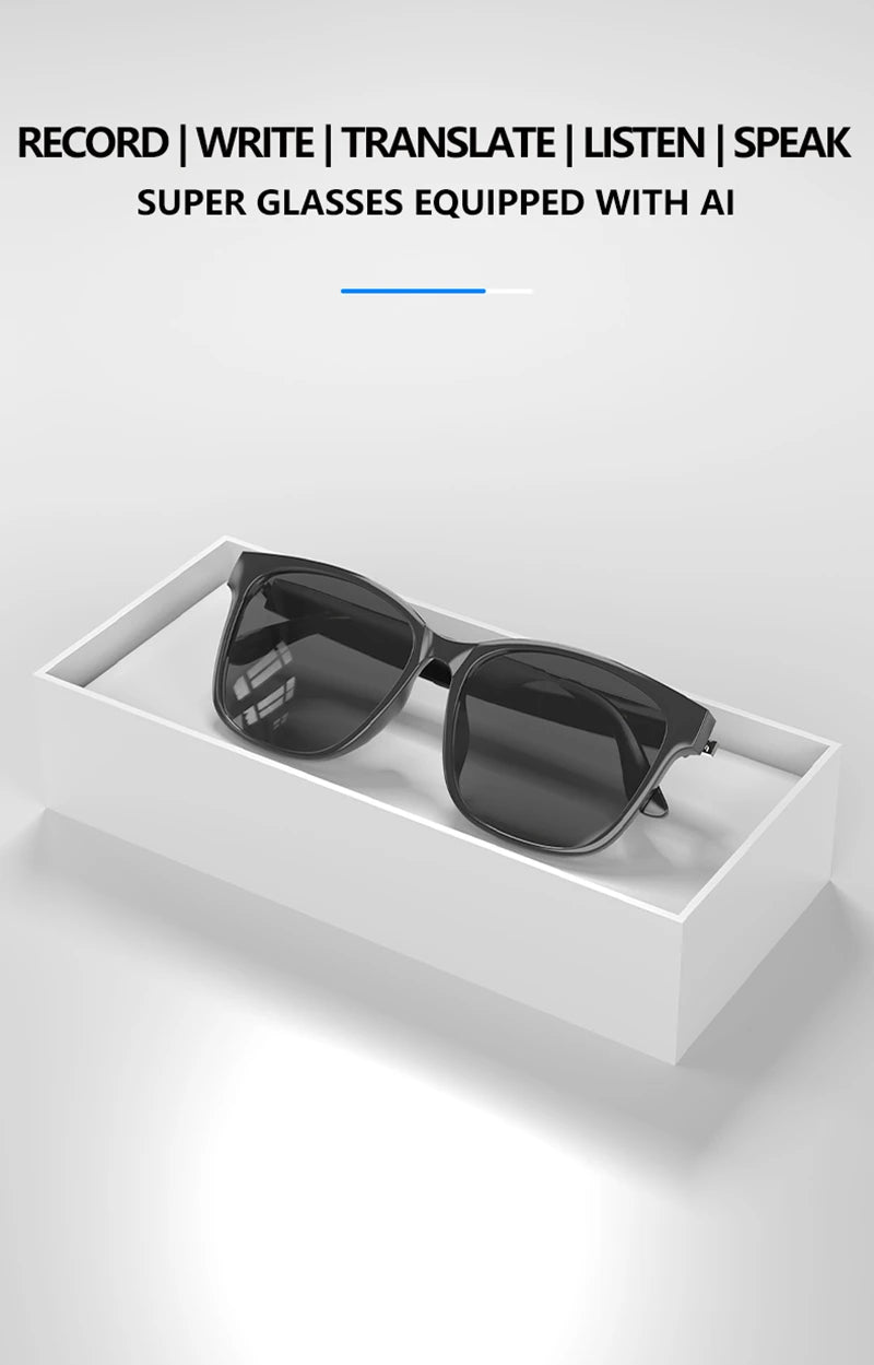 Xiaomi HY-C8 Smart Glasses AI Intelligent Translation Wireless Bluetooth Glasses Real-time Simultaneous Interpretation Headset
