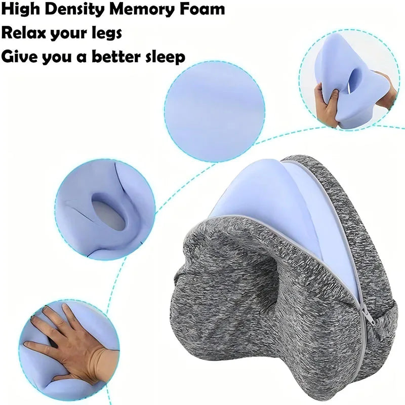 Pillow Ergonomic Leg Support Pillow Relieve Sciatica Back And Hip Pain Soft Leg Support Cushion With Removable And Washable