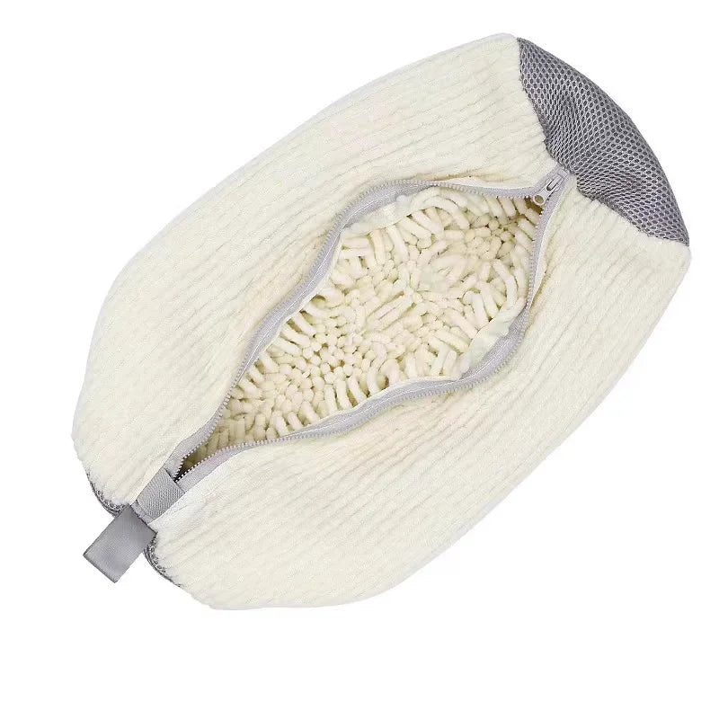 Washing Shoes Bag Cotton Laundry Shoes Protector Fluffy fibers Polyester Friendly Anti-Deformation Shoes Clothes Organizer