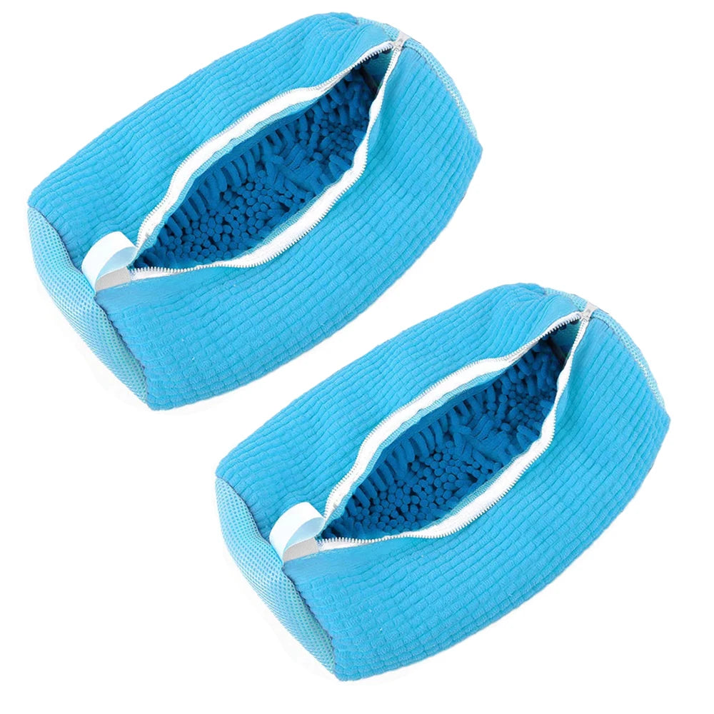 Washing Shoes Bag Cotton Laundry Shoes Protector Fluffy fibers Polyester Friendly Anti-Deformation Shoes Clothes Organizer
