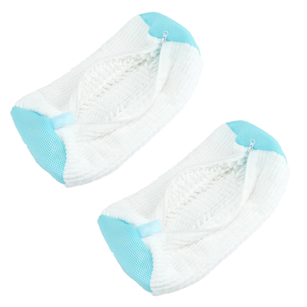 Washing Shoes Bag Cotton Laundry Shoes Protector Fluffy fibers Polyester Friendly Anti-Deformation Shoes Clothes Organizer